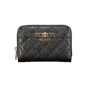Guess Jeans Black Polyurethane Women Wallet