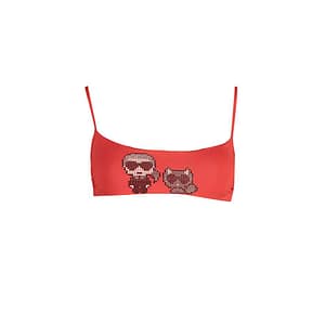 Karl Lagerfeld Rosso Poliammide Women Swimsuit