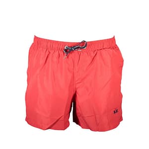 La Martina Red Polyester Men's Swim Trunk