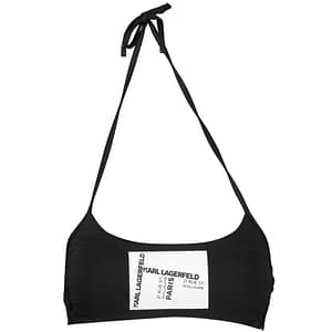 Karl Lagerfeld Black Polyamide Women Swimsuit