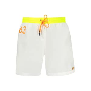 Norway 1963 Bianco Poliammide Mens Swim Boxer