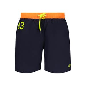 Norway 1963 Blu Poliammide Men's Swim Boxer