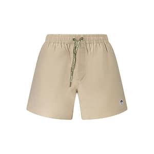 North Sails Beige Nylon Men Swim Boxer