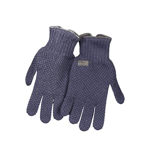Harmont & Blaine Navy Wool Men's Gloves