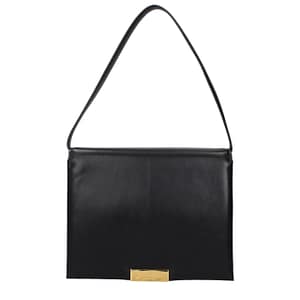Jil Sander Black Leather Shoulder Bag