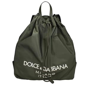 Dolce & Gabbana Green Nylon Backpack