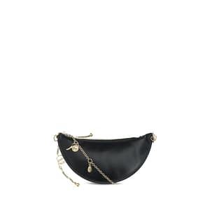 ChloƩ Black Lamb Ovis Aries Aries Shoulder Bag