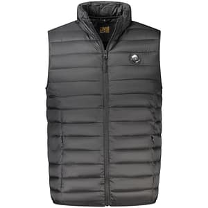 Cavalli Class Nero Polyester Mens Jacket