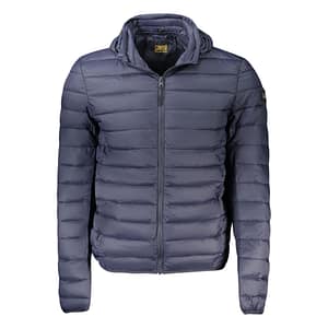 Cavalli Class Blu Polyester Men Jacket