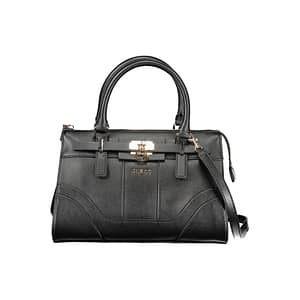 Guess Jeans Black Polyurethane Women Handbag