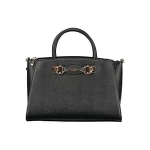 Guess Jeans Black Polyurethane Women Handbag