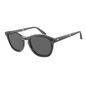Giorgio Armani Gray Acetate Sunglasses