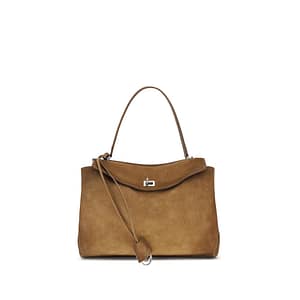 Balenciaga Brown Calf Leather Bos Taurus Shoulder Bag