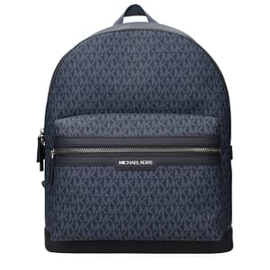 Michael Kors Blue Fabric Backpack