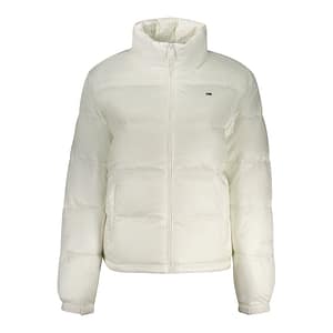 Tommy Hilfiger White Polyester Women's Jacket