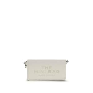 Marc Jacobs White Calf Leather Bos Taurus Shoulder Bag
