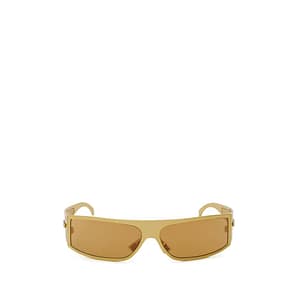 Bottega Veneta Gold Metal Sunglasses
