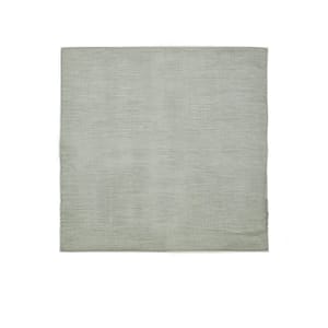 Tom Ford Green Cotton Pocket Square