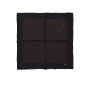 Tom Ford Black Silk Pocket Square