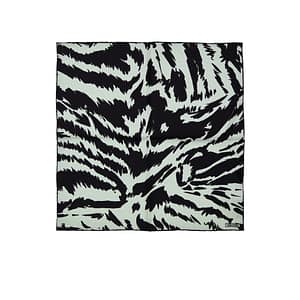 Tom Ford Gray Silk Pocket Square