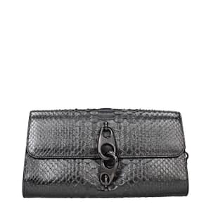 Tom Ford Gray Skin Clutch Bag