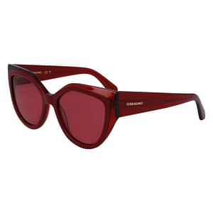 Ferragamo Multicolor Acetate Sunglasses