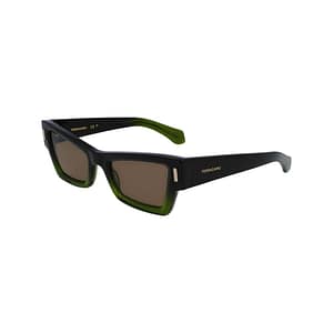 Ferragamo Bicolor Acetate Sunglasses