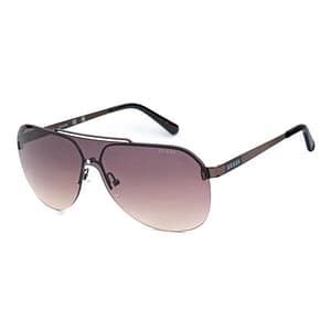 Guess Brown Metal Sunglasses