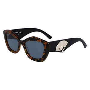 Karl Lagerfeld Brown Acetate Sunglasses