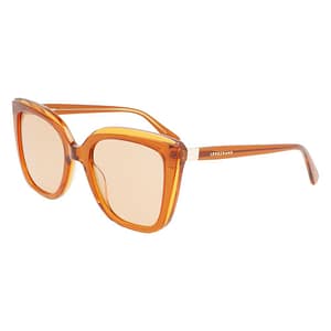 Longchamp Orange Acetate Sunglasses