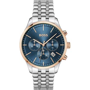 Hugo Boss Gray Stainless Steel Sport Watch