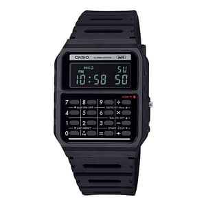 Casio Black Resin Digital Watch