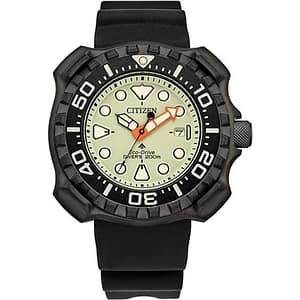Citizen Black Polyethylene Sport Watch