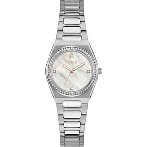 Furla Gray Stainless Steel Dress Watch