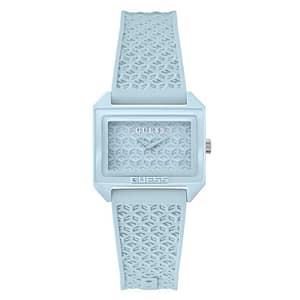 Guess Blue Synthetic Dress Watch