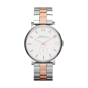 Marc Jacobs Gray Stainless Steel Dress Watch