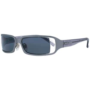 More & More Gray Metal Sunglasses