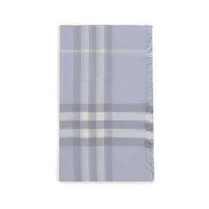 Burberry Blue Wool Scarf