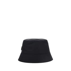 Prada Black Polyamide Bucket Hat