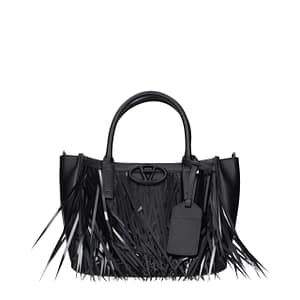 Valentino Garavani Black Leather Handbag