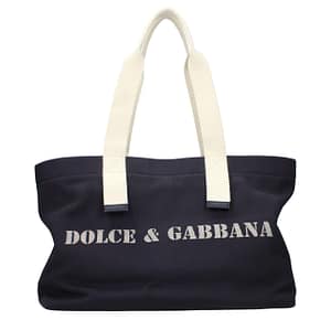 Dolce & Gabbana Blue Fabric Shoulder Bag