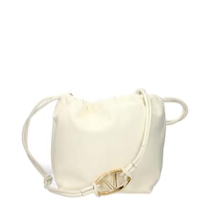 Valentino Garavani Beige Leather Shoulder Bag