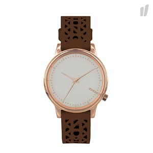 Komono Brown Leather Dress Watch