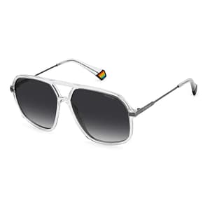 Polaroid Transparent Plastic Sunglasses