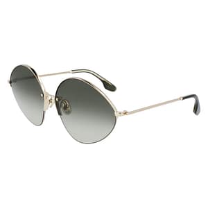 Victoria Beckham Gold Metal Sunglasses
