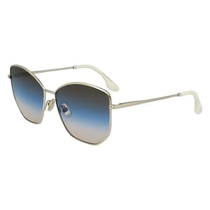 Victoria Beckham Gold Metal Sunglasses