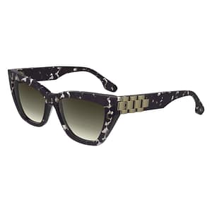 Victoria Beckham Black Acetate Sunglasses