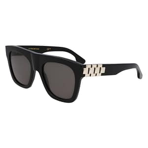 Victoria Beckham Black Acetate Sunglasses