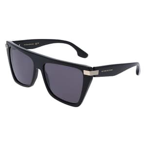 Victoria Beckham Black Acetate Sunglasses