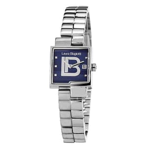 Laura Biagiotti Silver Stainless Steel Dress Watch